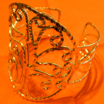 Preview: Celtic  Large Tree of Life Bangle (KVB11)